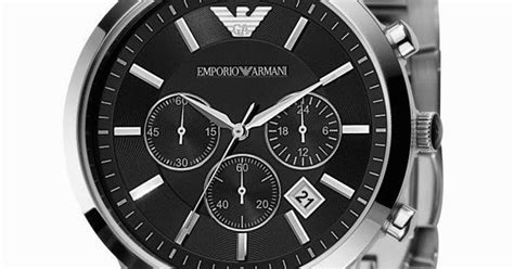 Emporio Armani Ar2434 Classic Chronograph Mens Watch Avenue Online