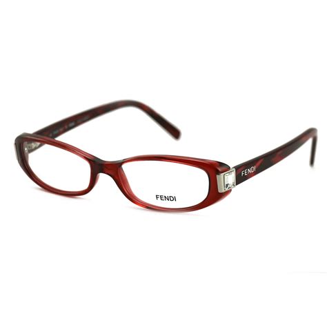 Fendi Womens Eyeglasses Ff666r 603 Burgundy 51 16 135 Frames Oval
