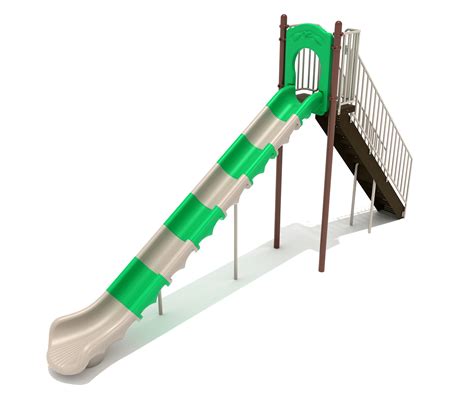 8 Foot Sectional Straight Slide Commercial Playground Solutions