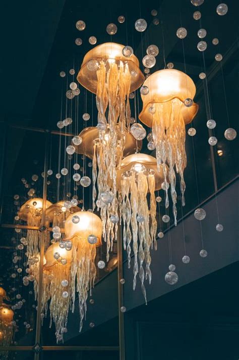 Blown Portfolio Jellyfish Ocean Room Decor Jellyfish Light