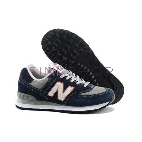 Inspired by the innovative nb 574 running shoe of way back when, this sleek and stylish lifestyle classic can be worn anytime, anywhere. New Balance ML 574 Grey Navy купить мужские кроссоки New ...