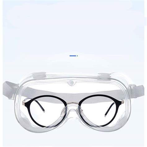 Safety Goggles Over Glasses Lab Work Eye Protective Eyewear Clean Lens Us Stock Ebay