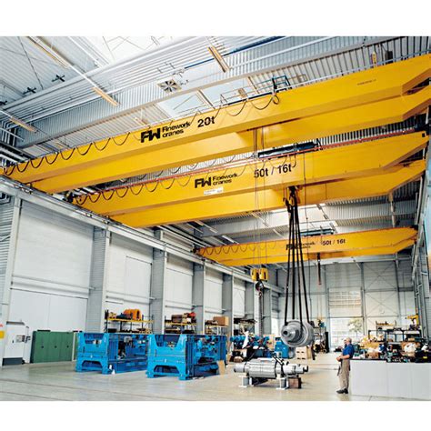 10 5m Span Double Girder Overhead Traveling Crane For Stockyard