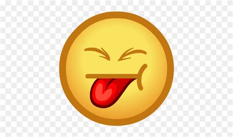 Sticking Tongue Out Clipart Png Images D Emoji Social Media Icon The