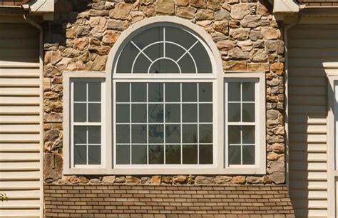 Circle Top Windows Picture Split Level House Exterior Window Trim