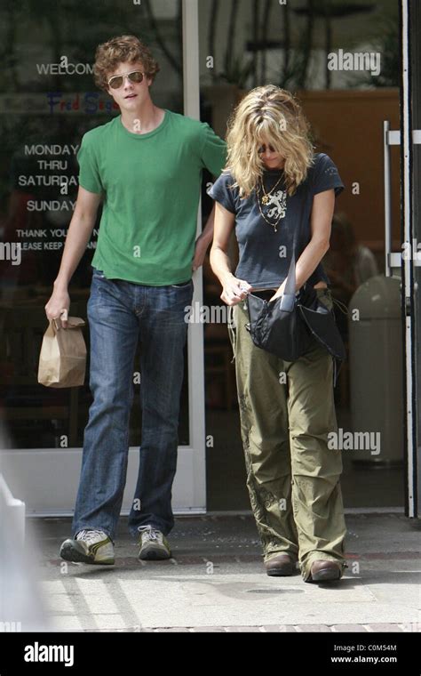 Meg Ryan And Her Son Jack Henry Quaid Shop At Fred Segal In Santa
