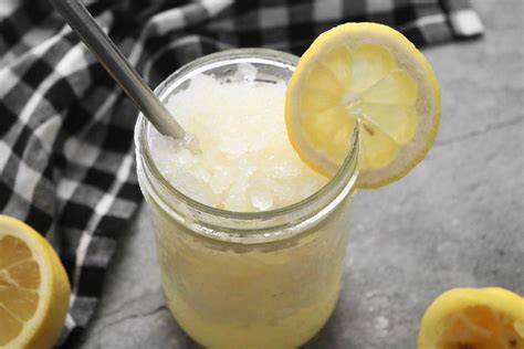 Easy Homemade Frozen Lemonade Clean Green Simple