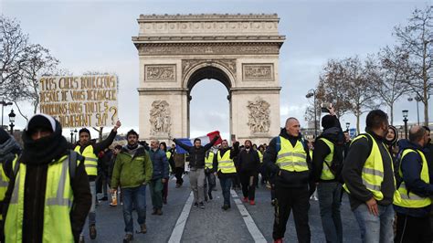 Protesters March Through Paris Amid Fears Of New Violence