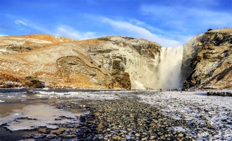 Skógafoss Wasserfall Foto And Bild Art Spezial Wasser Bilder Auf Fotocommunity