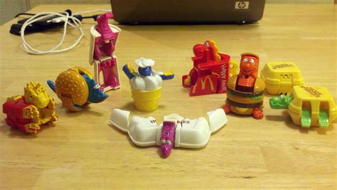Vintage Mcdonalds Happy Meal Toys Changeables 1990 With Images