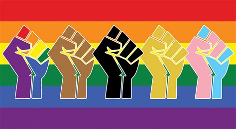 This may be one's own abilities or achievements. Inclusion of queer people of colour in Pride parades is ...
