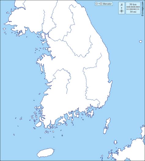 Esta es la versión de nuestra página web dirigida a los hablantes de español en españa. Corea del Sur Mapa gratuito, mapa mudo gratuito, mapa en ...