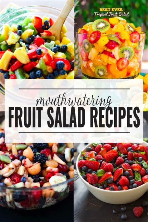 Mouthwatering Fruit Salad Recipes For Your Next Barbeque Domestically Creative