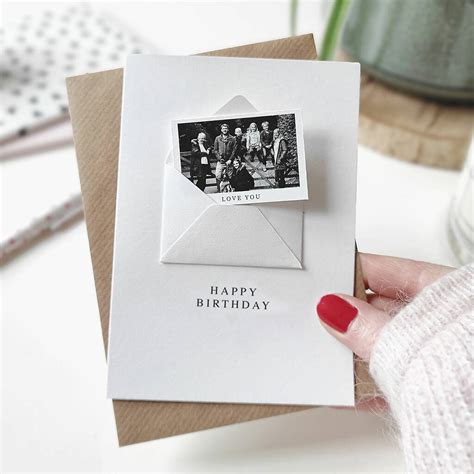 Personalised Happy Birthday Photo Card By Ditsy Chic