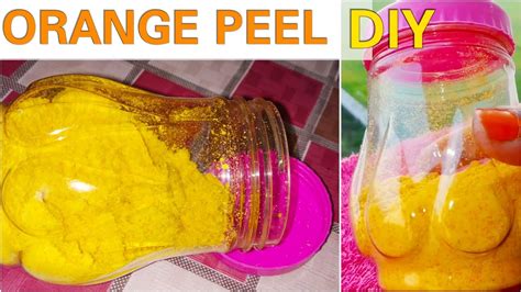 How To Make Orange Peel Powder At Home Diy Homemade Orange Peel