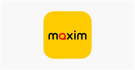 ‎maxim — Viagens And Entregas Na App Store