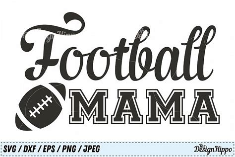 Football Mama svg, Football Mom svg, Football SVG, DXF, PNG