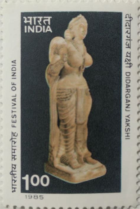 Festival Of India Didarganj Yakshi Chauri Bearer Mauryan Art