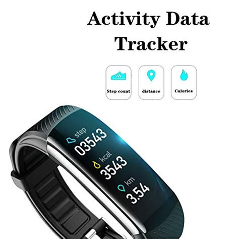 Not only will it show you your active and rest times. Smart Watch, Fitness Tracker with Body Temperature ...