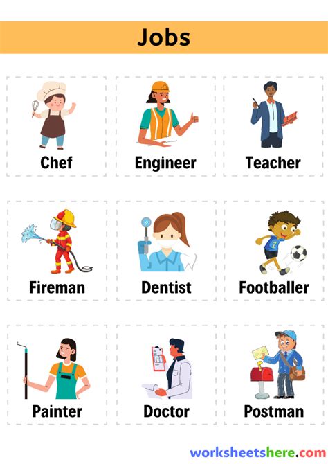 Jobs And Occupations Names List With Pictures 60 Jobs Names List From