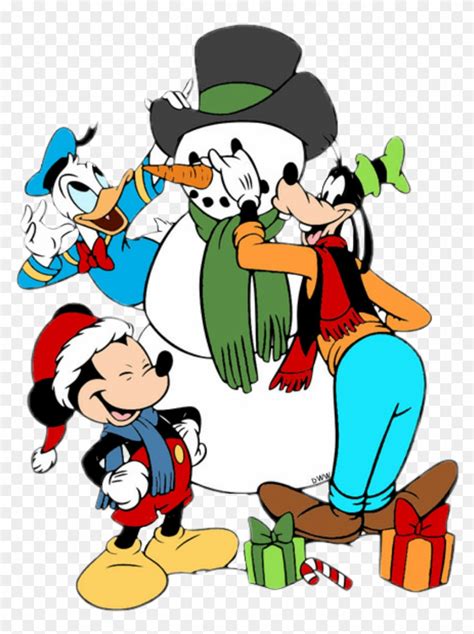 Donald Duck Christmas Clipart