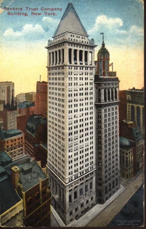 Bankers Trust Company Building New York Columbia Digital Library