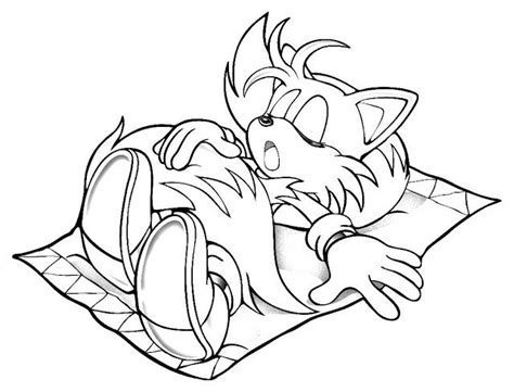 Sonic Coloring Pages Tails Free Coloring Pages 색칠 공부 자료