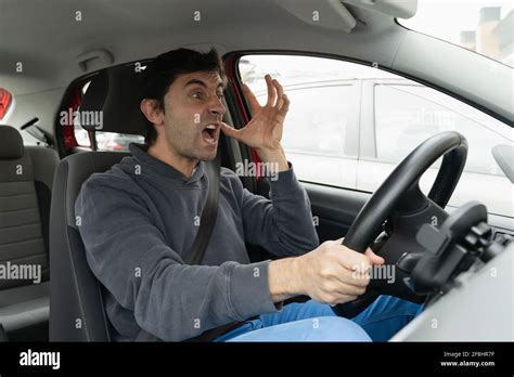Frustrated Driver Traffic Jam Hi Res Stock Photography And Images Alamy