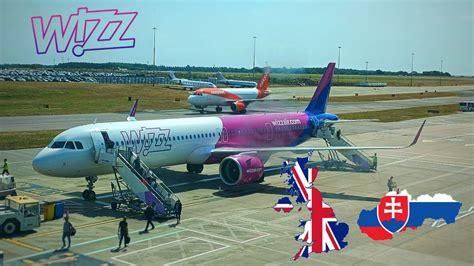 Wizz Air A321neo London Luton Ltn Bratislava Bts Tripreport
