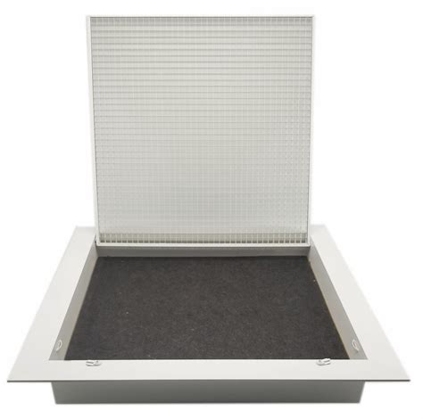 Aluminum Cube Core Return Air Filter Grille With Plenum Box 24 X 24