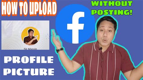 How To Uploadchange Facebook Profile Picture Wo Posting 2022 Hindi