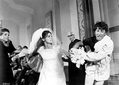 Anne Bancroft Katharine Ross And Dustin Hoffman In The Graduate 1967