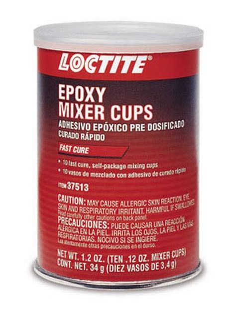 Loctite General Purpose 2 Part Epoxy 012 Oz Mixer Cups