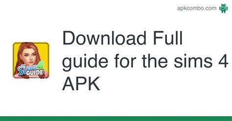 Full Guide For The Sims 4 Apk 10 Android App Download