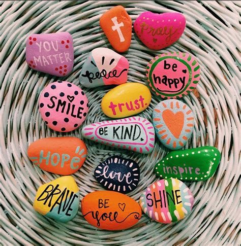 Hello Wonderful Inspiring Painted Rocks For Spreading Kindness