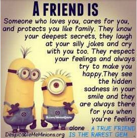 Minion Quote About Friendship