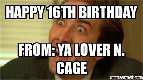 Happy 16th Birthday Meme Birthdaybuzz