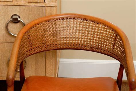 Shop for cane & rattan furniture at crate and barrel. Rare Pair of James Mont Style Bent Beech and Cane Arm ...