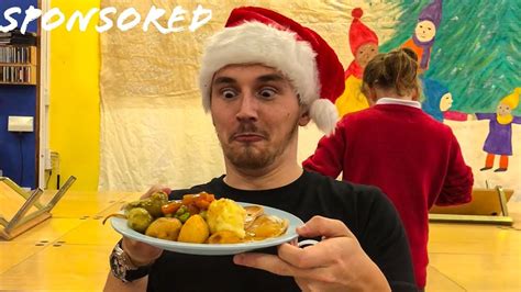 —taste of home test kitchen. I went into a School to try a KIDS CHRISTMAS DINNER! - YouTube