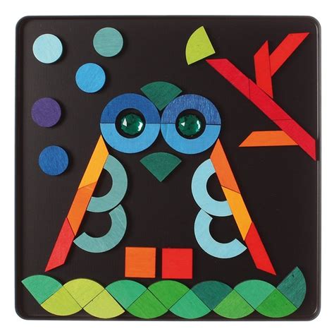 Grimms Triangle Square Circle Magnet Puzzle