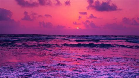 Pink Sunrise Wallpapers Top Free Pink Sunrise Backgrounds Wallpaperaccess