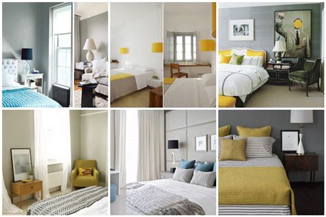 Bedroom Inspiration Gray Yellow And Turquoise A Photo
