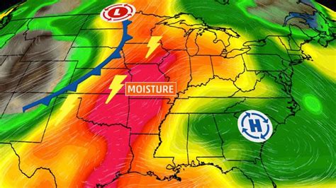 Severe Weather And Flash Flooding Threaten Plains Midwest Through This