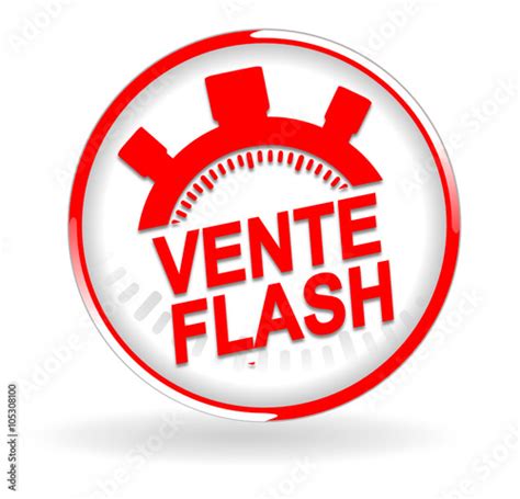 Vente Flash Sur Bouton Web Rouge Acheter Ce Vecteur Libre De Droit Et