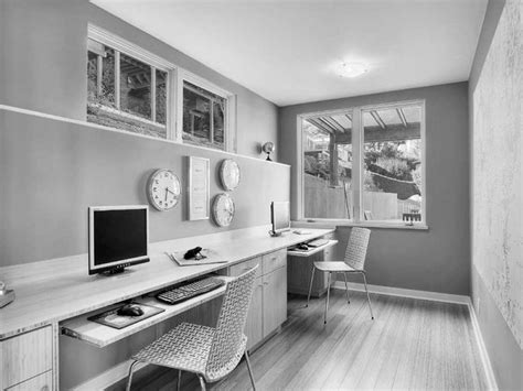 Loft Style Basement Basement Ideas 700x525 Cool Home Office Decor