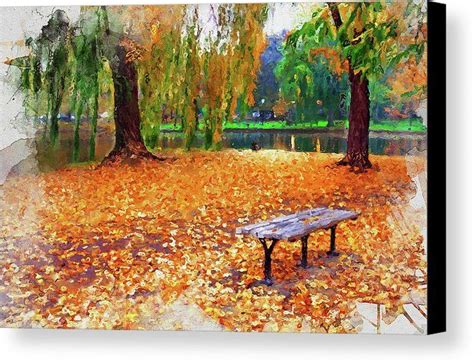 Massachusetts Autumn Colors 08 Canvas Print Canvas Art By Am