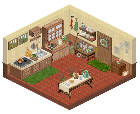 Pixel Kitchen By M Seiran On Deviantart