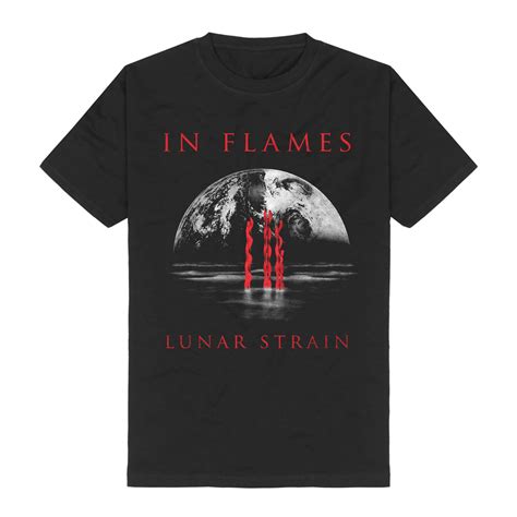 Bravado Lunar Strain In Flames T Shirt