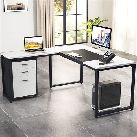 Tribesigns 63 Inch Large L Shaped Computer Desk With Ubuy Sri Lanka