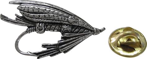 Kiola Designs Fishing Fly Lapel Pin Jewelry